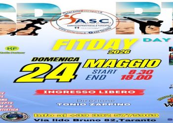 FitDay 2026, Taranto si mette in movimento: sport protagonista al Sun Bay