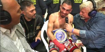 Magrì campione d’Italia: il pugile tarantino conquista il titolo superwelter con un ko spettacolare