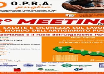 Sicurezza sul lavoro, Taranto al centro del confronto: esperti e istituzioni al II Meeting OPRA Puglia