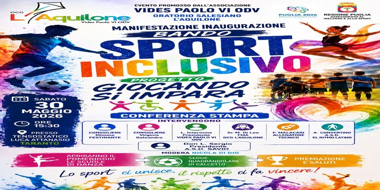 “Giocando si Impara”: al Paolo VI sport e danza diventano strumenti di inclusione e crescita