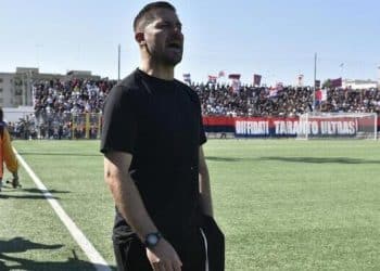Taranto, Danucci: “Grande reazione della squadra, ma al ritorno sarà battaglia”