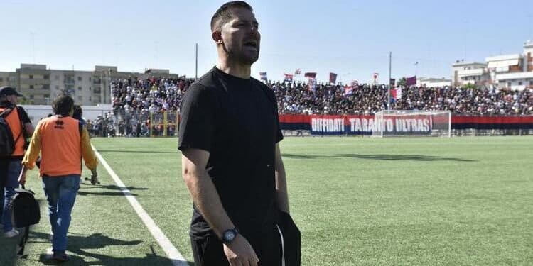 Taranto, Danucci: “Grande reazione della squadra, ma al ritorno sarà battaglia”