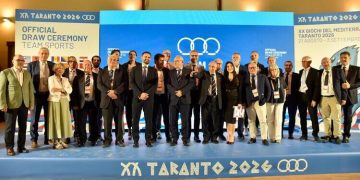 Giochi del Mediterraneo Taranto 2026, definiti i gironi: il conto alla rovescia entra nel vivo