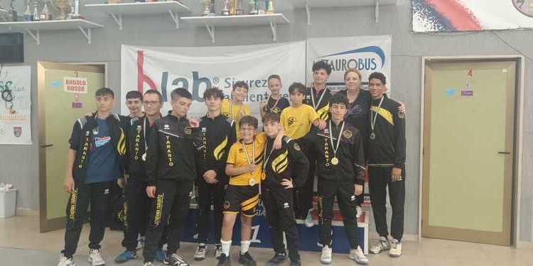 Club Scherma Taranto, finale di stagione con quattro medaglie di bronzo