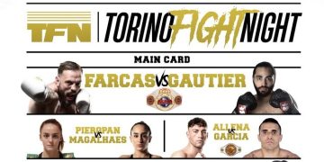 Torino Fight Night, tre titoli internazionali in palio nella notte degli sport da combattimento