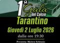 Il calcio tarantino si celebra a Mottola: il 2 luglio il 1° Galà del Calcio Tarantino