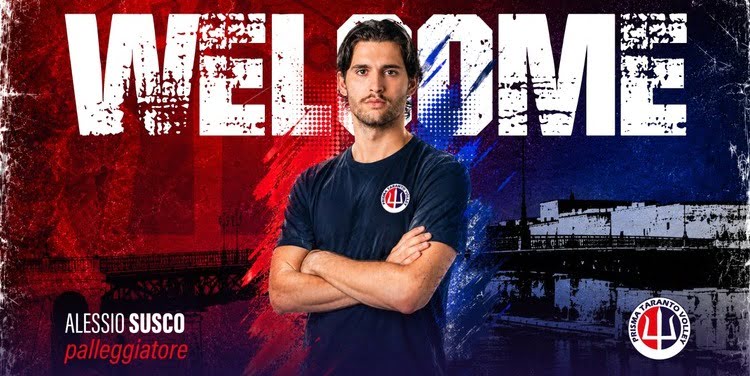 Prisma Taranto Volley, Alessio Susco è il nuovo palleggiatore rossoblù