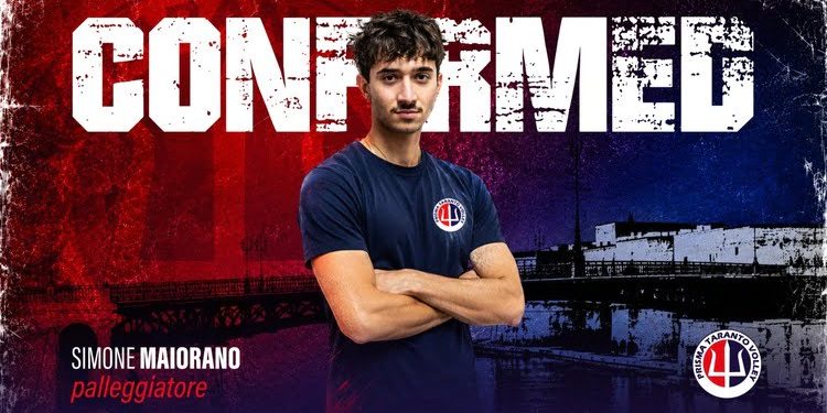Prisma Taranto, Simone Maiorano completa la cabina di regia della Serie C
