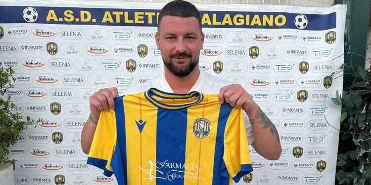 Atletico Palagiano, il bomber Pisano resta in gialloblù: ufficiale il rinnovo