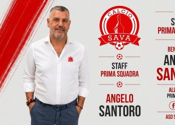 Sava Calcio, Angelo Santoro torna sulla panchina biancorossa: «Ripartiamo con fame e umiltà»