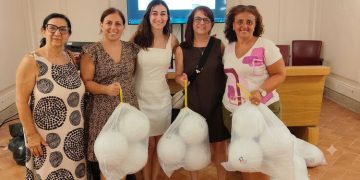 XX Giochi del Mediterraneo Taranto 2026, i palloni ufficiali donati alle scuole della città