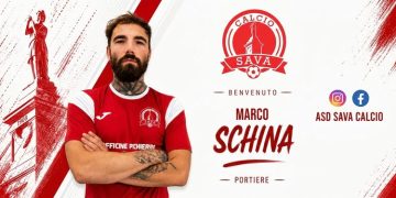 Sava, tra i pali arriva Marco Schina: esperienza e qualità per la porta biancorossa
