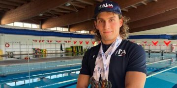 Marco D’Aniello da leggenda agli Europei FISDIR: sette medaglie e un record europeo per il nuotatore tarantino