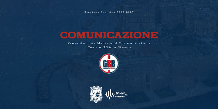 De Florio Nuovi Orizzonti, ufficializzati il nuovo Staff Comunicazione e l’Ufficio Stampa per la stagione 2026/2027