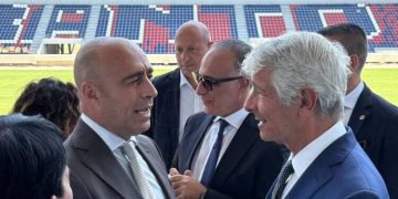 Abodi: “Il nuovo Iacovone può essere la spinta per il rilancio del Taranto”