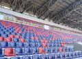 Nuovo stadio Iacovone, il cantiere corre: completati i sediolini, arrivati i nuovi maxischermi. Si prepara il manto erboso