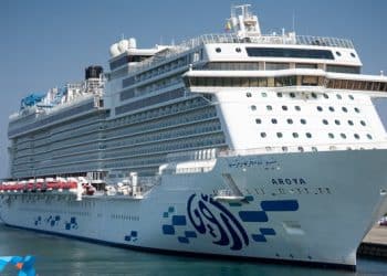 Giochi del Mediterraneo, nave AROYA arriva a Taranto: sarà la casa di circa 4.000 atleti e delegati