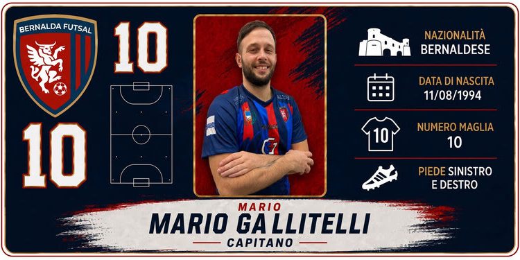 Bernalda Futsal, il capitano resta al comando: confermato Mario Gallitelli
