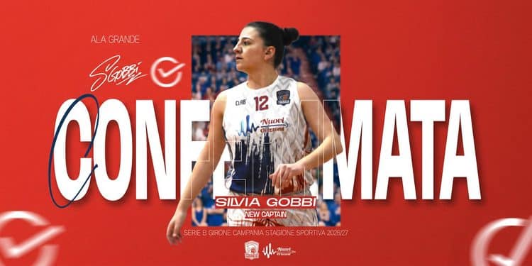 Silvia Gobbi resta alla De Florio Nuovi Orizzonti: è la prima conferma per la Serie B Nazionale 2026/2027