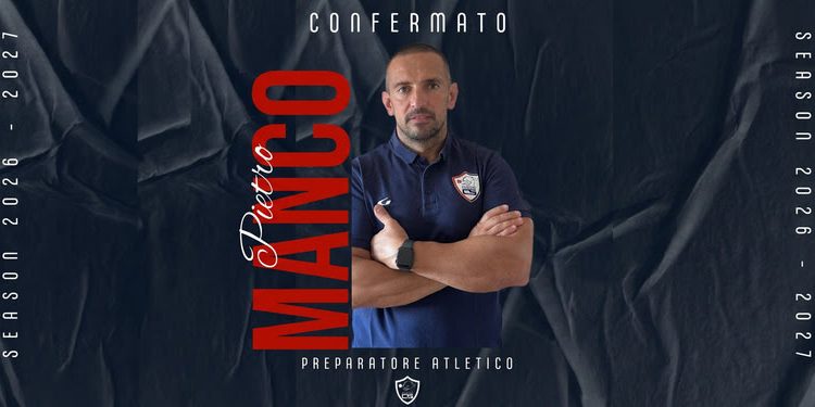 Atletico Città di Taranto C5, confermato il preparatore atletico Pietro Manco