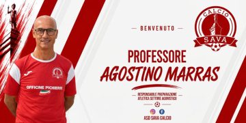 Sava Calcio, colpo nello staff: Agostino Marras è il nuovo preparatore atletico
