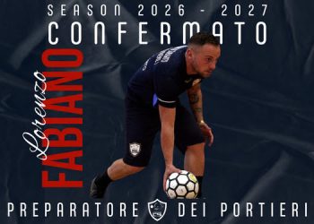 Atletico Città di Taranto C5, confermato Lorenzo Fabiano come preparatore dei portieri