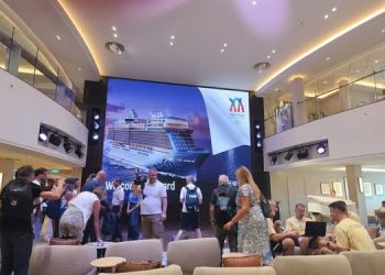 Aroya, il Villaggio Mediterraneo accoglie gli atleti: open day sulla nave dei Giochi