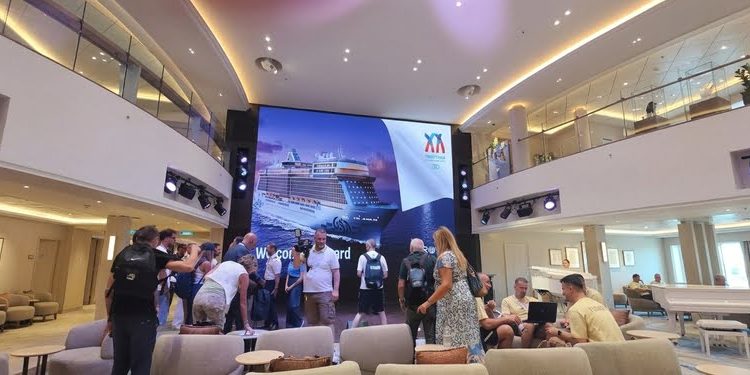 Aroya, il Villaggio Mediterraneo accoglie gli atleti: open day sulla nave dei Giochi