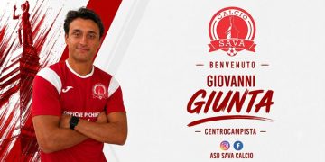 Sava Calcio, esperienza e qualità a centrocampo: ufficiale l’arrivo di Giovanni Giunta