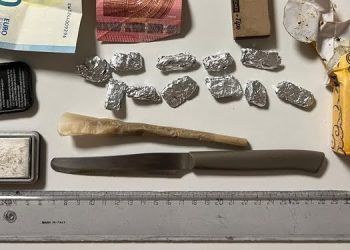 Martina Franca, arrestato un minorenne con hashish e materiale per lo spaccio