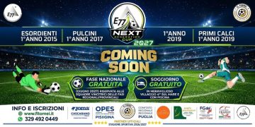 Nasce la E77 Next Generation Cup, il nuovo progetto dedicato al calcio giovanile