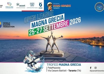 Open League Karate Magna Grecia Ta26: giovedì 24 settembre la presentazione ufficiale a Palazzo di Città