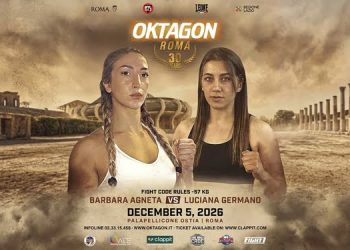 OKTAGON 30 Years, Barbara Agneta sfida Luciana Germano al PalaPellicone