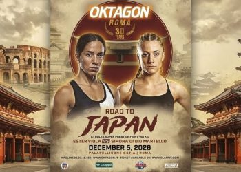 K1 Rules, Simona Di Dio Martello nell’arena di Oktagon: sfida a Ester Viola per la Road To Japan