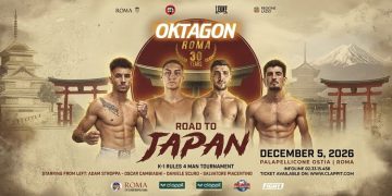 Oktagon festeggia 30 anni: quattro fighter, un solo vincitore e un pass per il Giappone