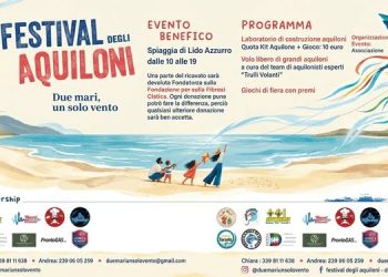 Taranto, a Lido Azzurro arriva il Festival degli Aquiloni “Due mari, un solo vento”