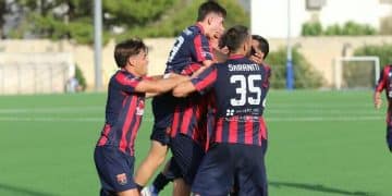 Taranto, poker a Spinazzola: i rossoblù calano il primo acuto del campionato