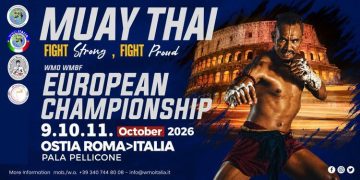 Muay Thai, Roma capitale europea degli sport da combattimento: a Ostia arrivano gli Europei WMO