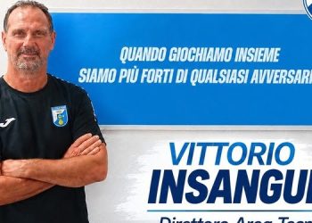 Vittorio Insanguine nuovo direttore dell’area tecnica dell’US Città di Fasano
