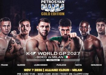 PetrosyanMania Gold Edition, svelati gli otto fighter dell’Italy Round
