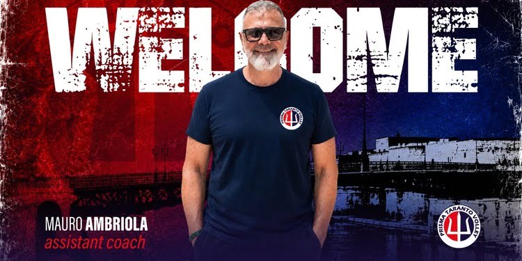 Prisma Taranto Volley, Mauro Ambriola entra nello staff della Serie C