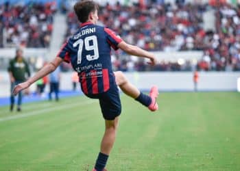 Taranto, la gioia di Soldani: «Il primo gol allo Iacovone è per te, nonna»