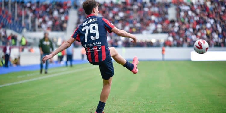 Taranto, la gioia di Soldani: «Il primo gol allo Iacovone è per te, nonna»