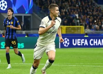 Champions League, Tresoldi da sogno: tripletta a San Siro, il Club Brugge batte l’Inter 4-3