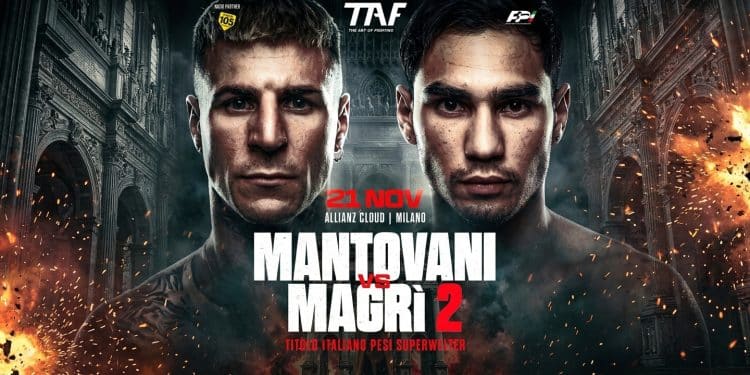Boxe, countdown per Francesco Magrì: il 21 novembre difende il titolo italiano contro Mantovani
