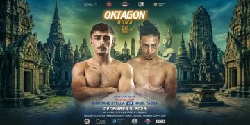 Muay Thai, Nabil Tassa contro Giordano Stella: sfida a 60 kg per Oktagon 30 Years