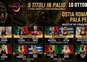 The R.O.M.A., grande spettacolo di muay thai e K1 a Ostia: Rachele Malatesta conquista il titolo europeo WMO