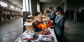 Halloween, sequestrati a Manduria numerosi articoli non sicuri: controlli della Guardia di Finanza