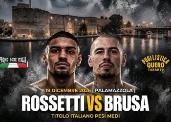 Pugilato, Taranto si veste di tricolore: al PalaMazzola Giovanni Rossetti difende il titolo italiano dei pesi medi