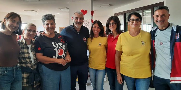 Virtus Taranto, una mattinata di sorrisi alla Cittadella della Carità